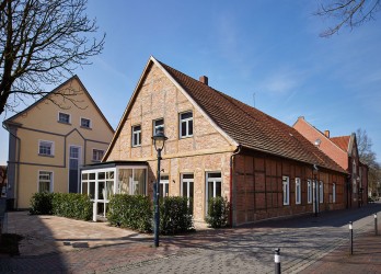 Ein Fachwerkhaus in Drensteinfurt.